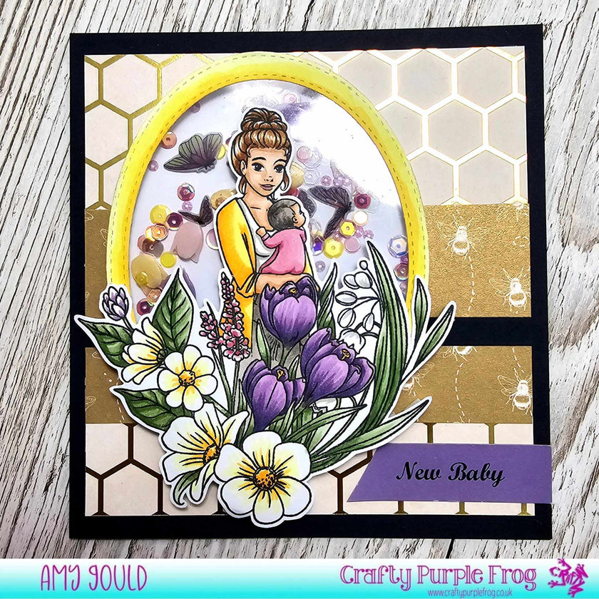 Clear Stamp Set - Enchanted Spring Flowers