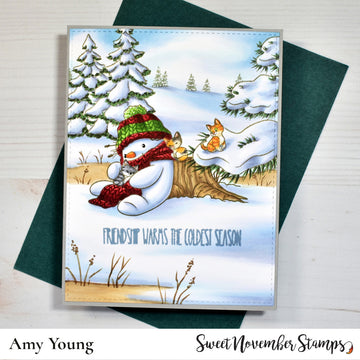 Clear Stamp Set - Cold Hands, Warm Heart