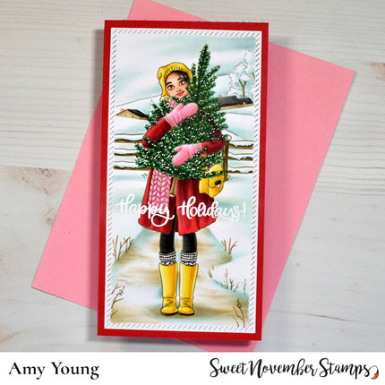 Clear Stamp Set - Horizon Lines: Winterscapes