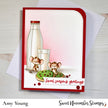 Clear Stamp Set - Milk and Cookies