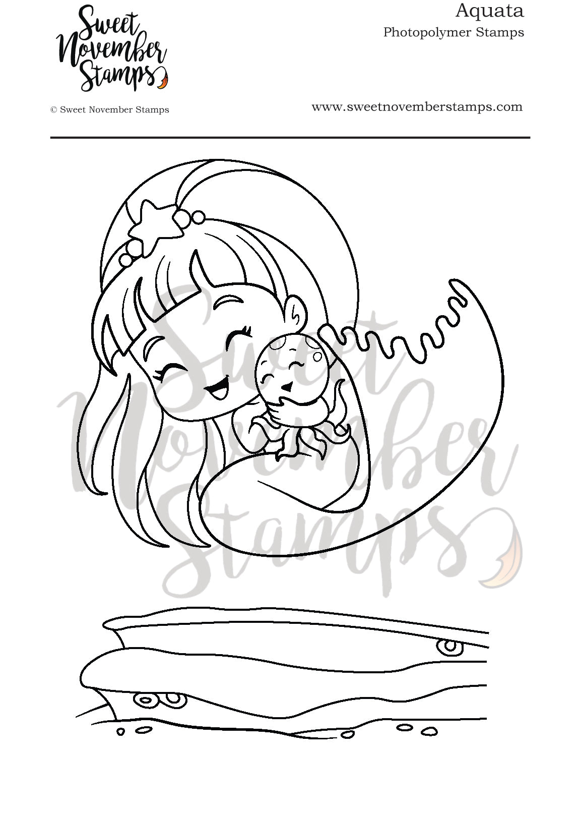 Clear Stamp Set - Aquata