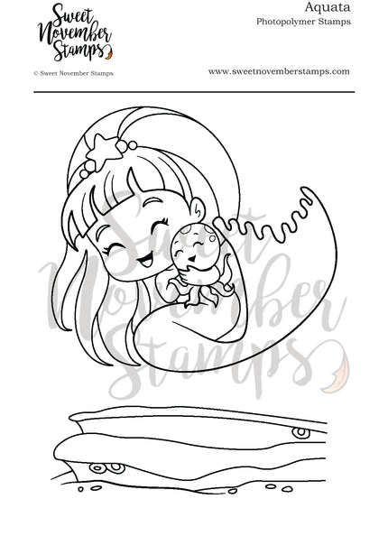 Clear Stamp Set - Aquata