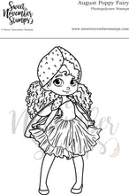 Load image into Gallery viewer, Clear Stamp Set - August Poppy Fairy
