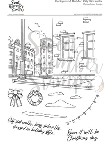 Clear Stamp Set - Background Builder: City Sidewalks