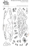 Clear Stamp Set - Background Builder: Pond Scene Builder