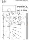 Clear Stamp Set - Background Builder: Simple Room