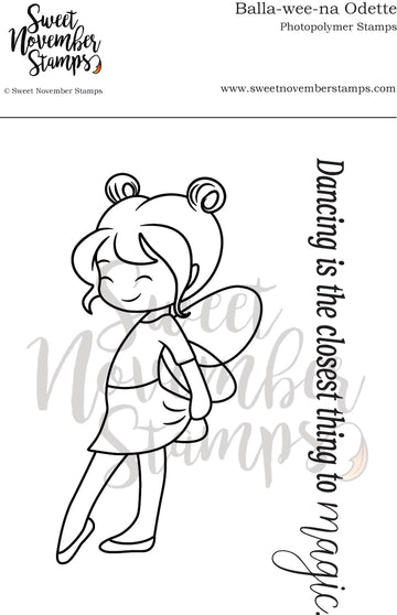 Clear Stamp Set - Balla-wee-na: Odette