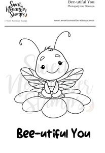 Clear Stamp Set - Bee-utiful You