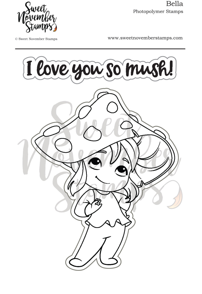 Clear Stamp Set - Bella