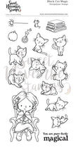 Clear Stamp Set - Black Cat Magic