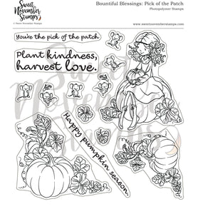 Clear Stamp Set - Bountiful Blessings: Pick of the Patch
