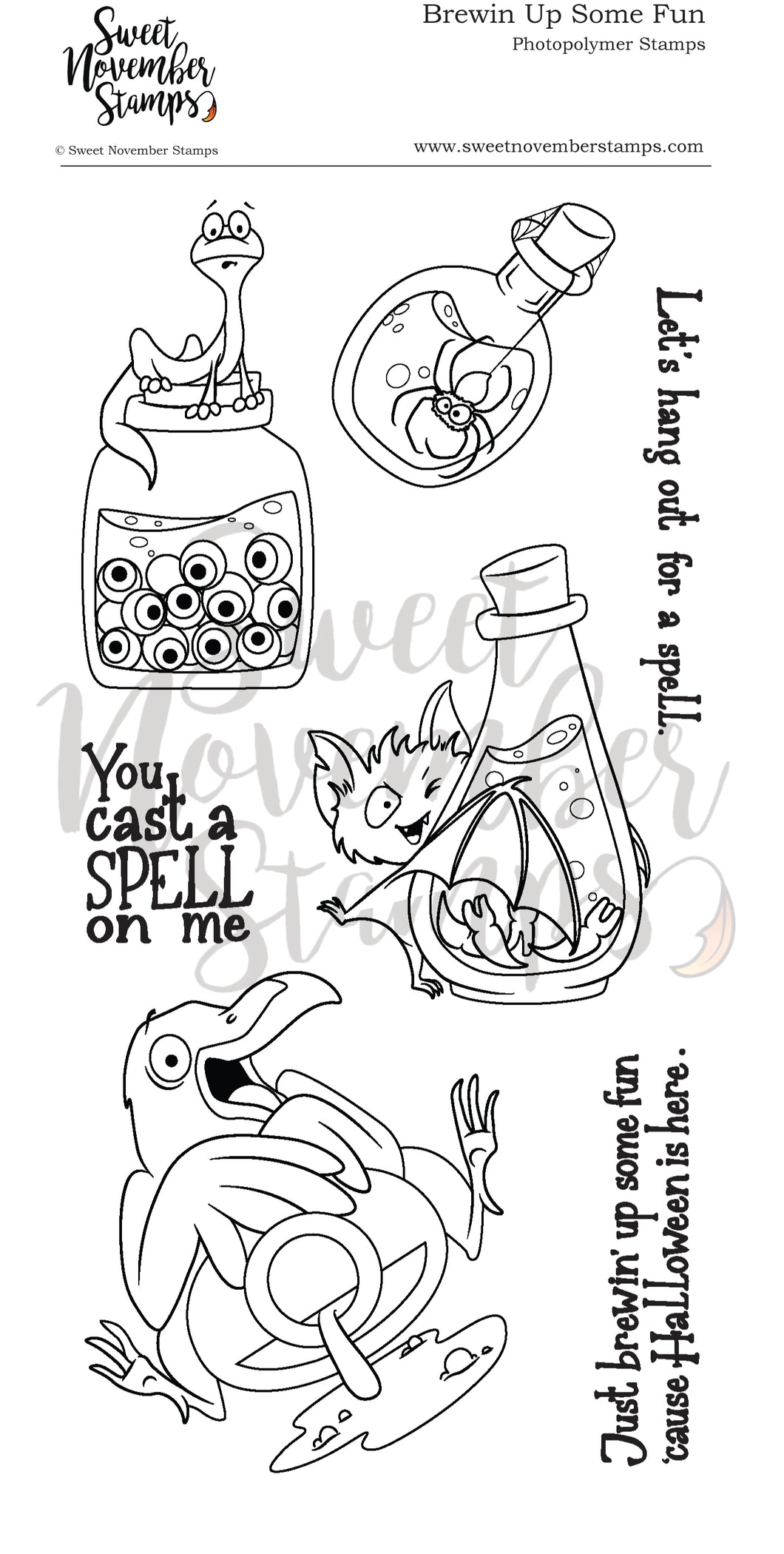 Clear Stamp Set - Brewin Up Some Fun