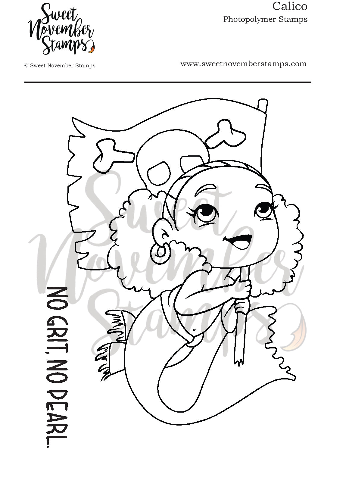 Clear Stamp Set - Calico