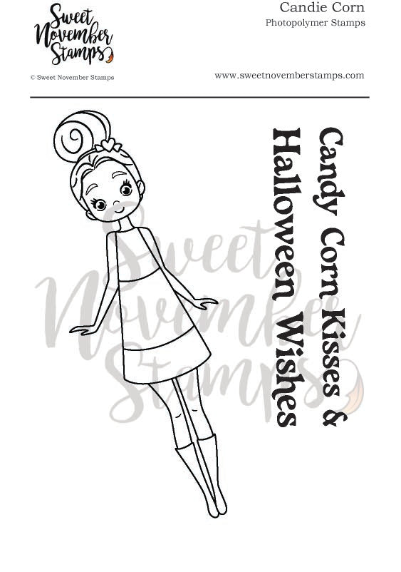 Clear Stamp Set - Candie Corn