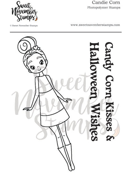 Clear Stamp Set - Candie Corn