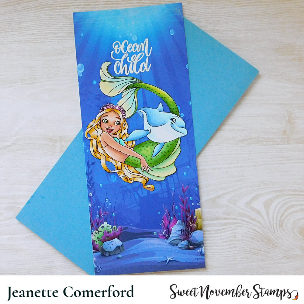 Digital Stamp - Mermazing Friends: Cari and Neo