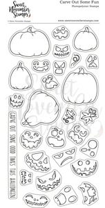 Clear Stamp Set - Carve out some fun