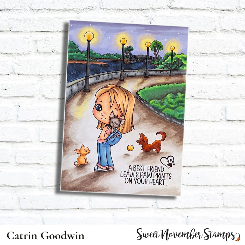 Clear Stamp Set - Background Builder: Day at the Park