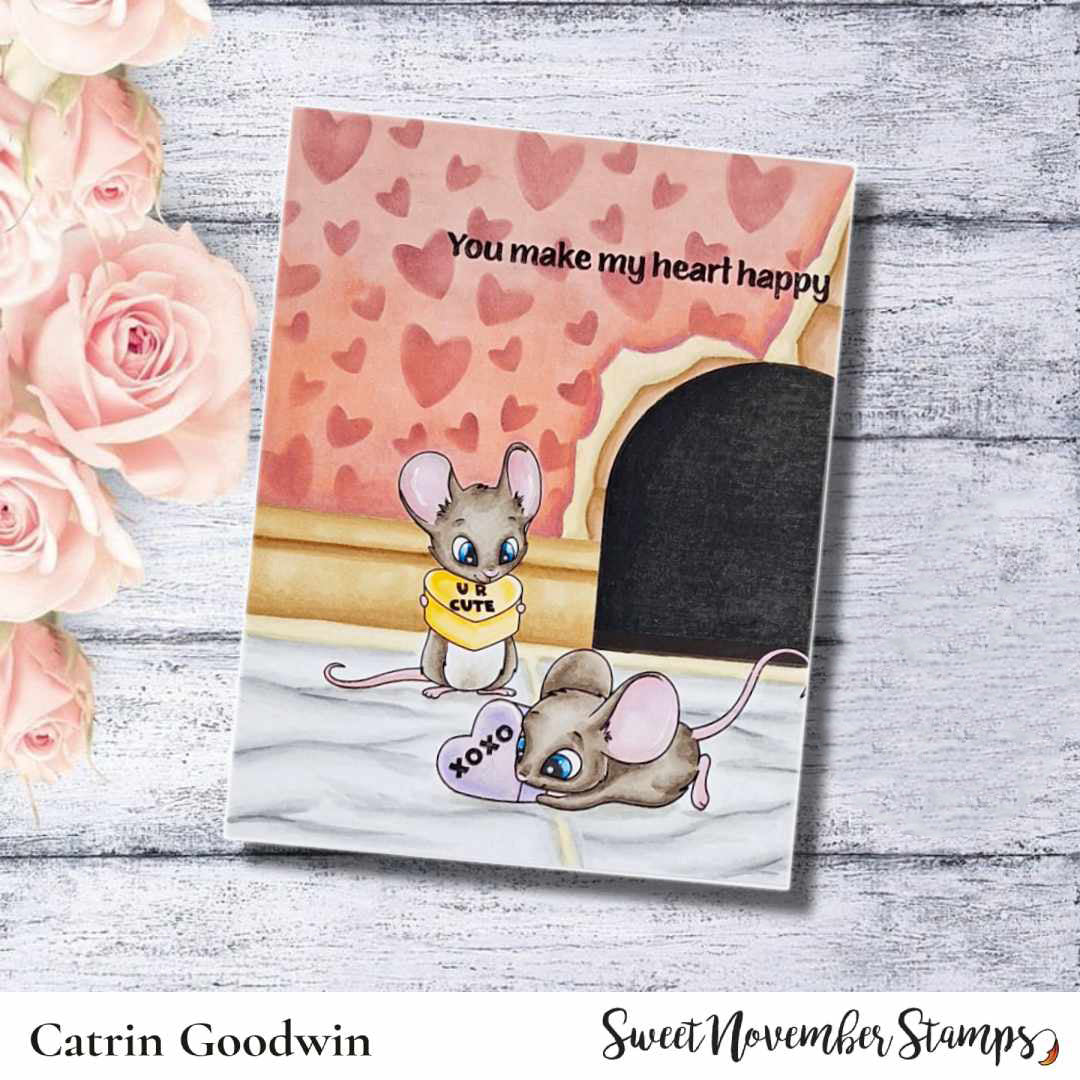 Clear Stamp Set - Tiny Hearts *Limited Edition*