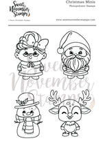 Load image into Gallery viewer, Clear Stamp Set - Christmas Minis
