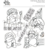 Load image into Gallery viewer, Clear Stamp Set - Cold Hands, Warm Heart
