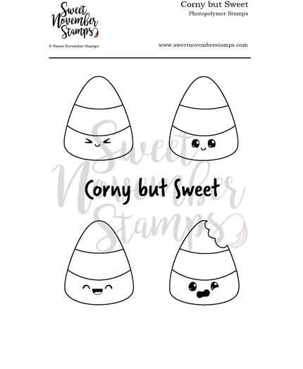 Clear Stamp Set - Corny but Sweet