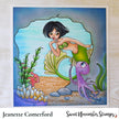 Digital Stamp - Mermazing Friends: Asherah and Inky