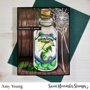 Digital Stamp - Potion Label Bundle: Dragon Scales