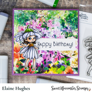 Clear Stamp Set - April Daisy Fairy