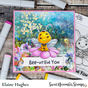 Clear Stamp Set - Bee-utiful You