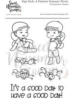 Load image into Gallery viewer, Clear Stamp Set - Expansion Pack: A Fairwee Summer Picnic
