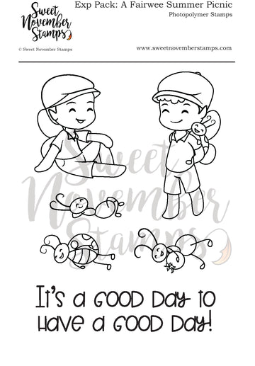 Clear Stamp Set - Expansion Pack: A Fairwee Summer Picnic