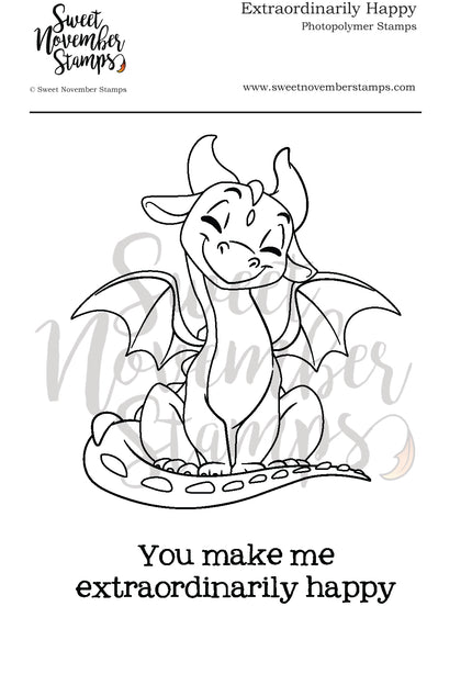 Clear Stamp Set - Extraordinarily Happy