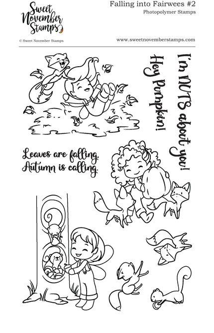 Clear Stamp Set - Falling into Fairwees #2