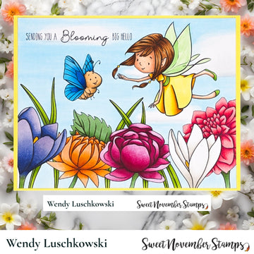 Digital Stamp - Flight of the Fairies: Audrey and Hugo