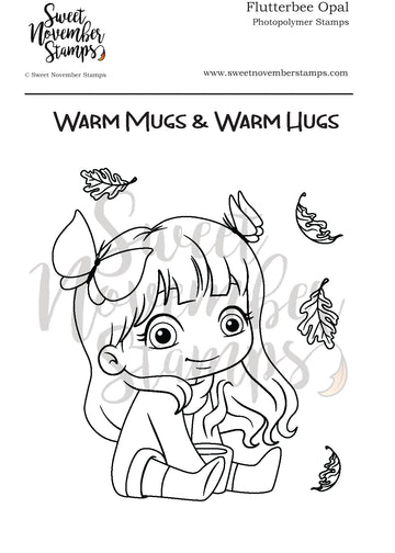 Clear Stamp Set - Flutterbee Opal