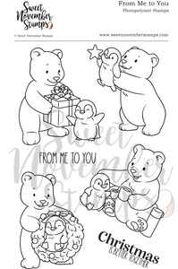 Clear Stamp Set - From Me to You