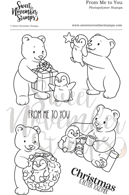 Clear Stamp Set - From Me to You
