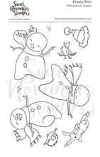 Load image into Gallery viewer, Clear Stamp Set - Frosty Feet
