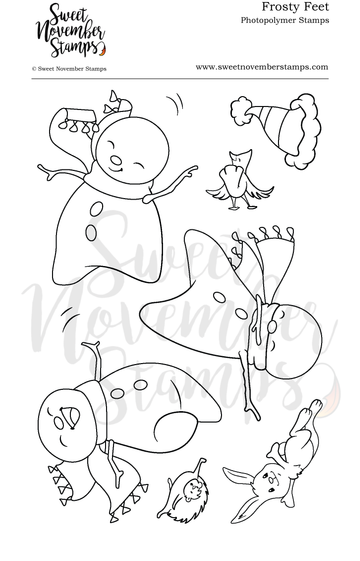 Clear Stamp Set - Frosty Feet