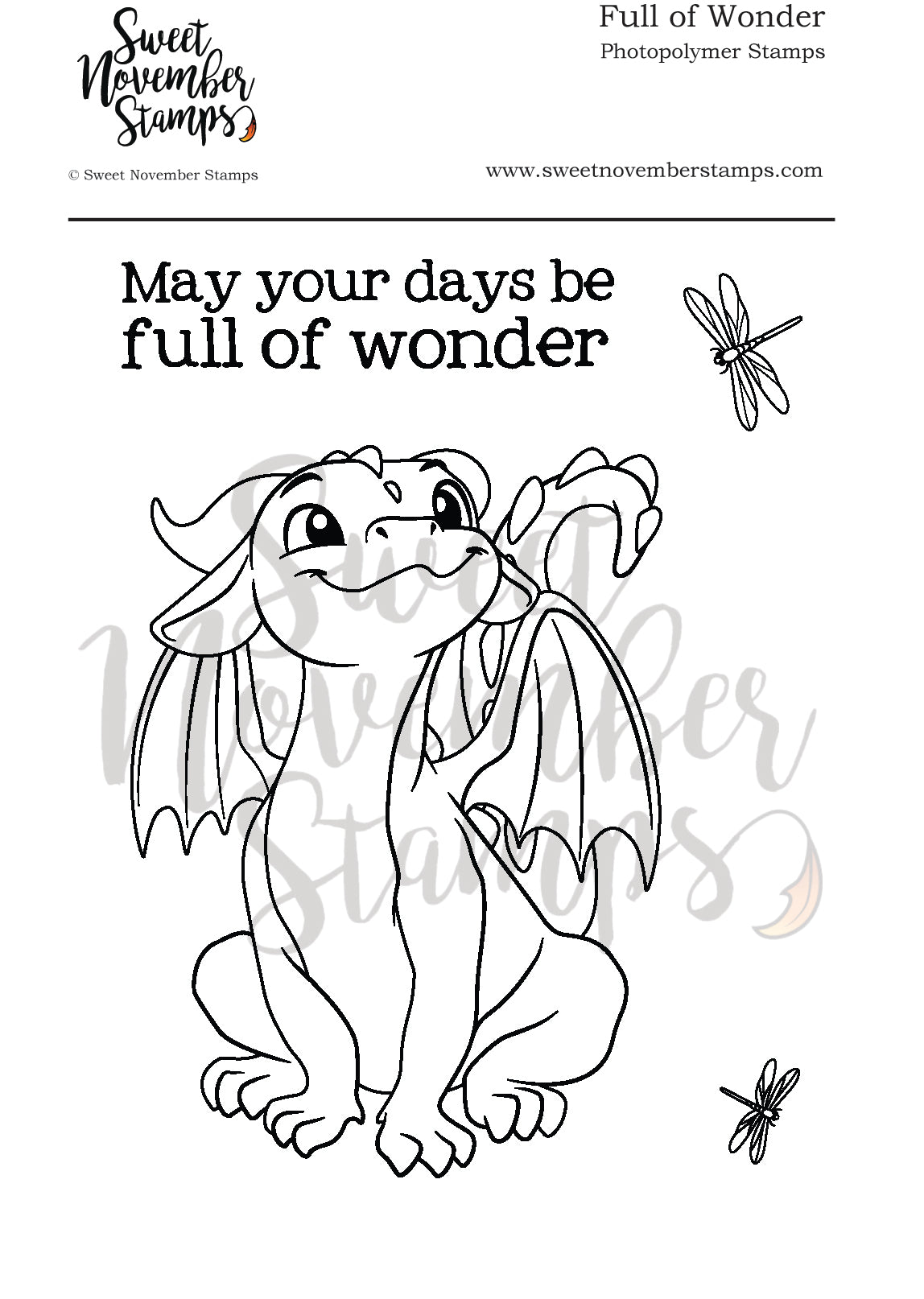 Clear Stamp Set - Full of Wonder