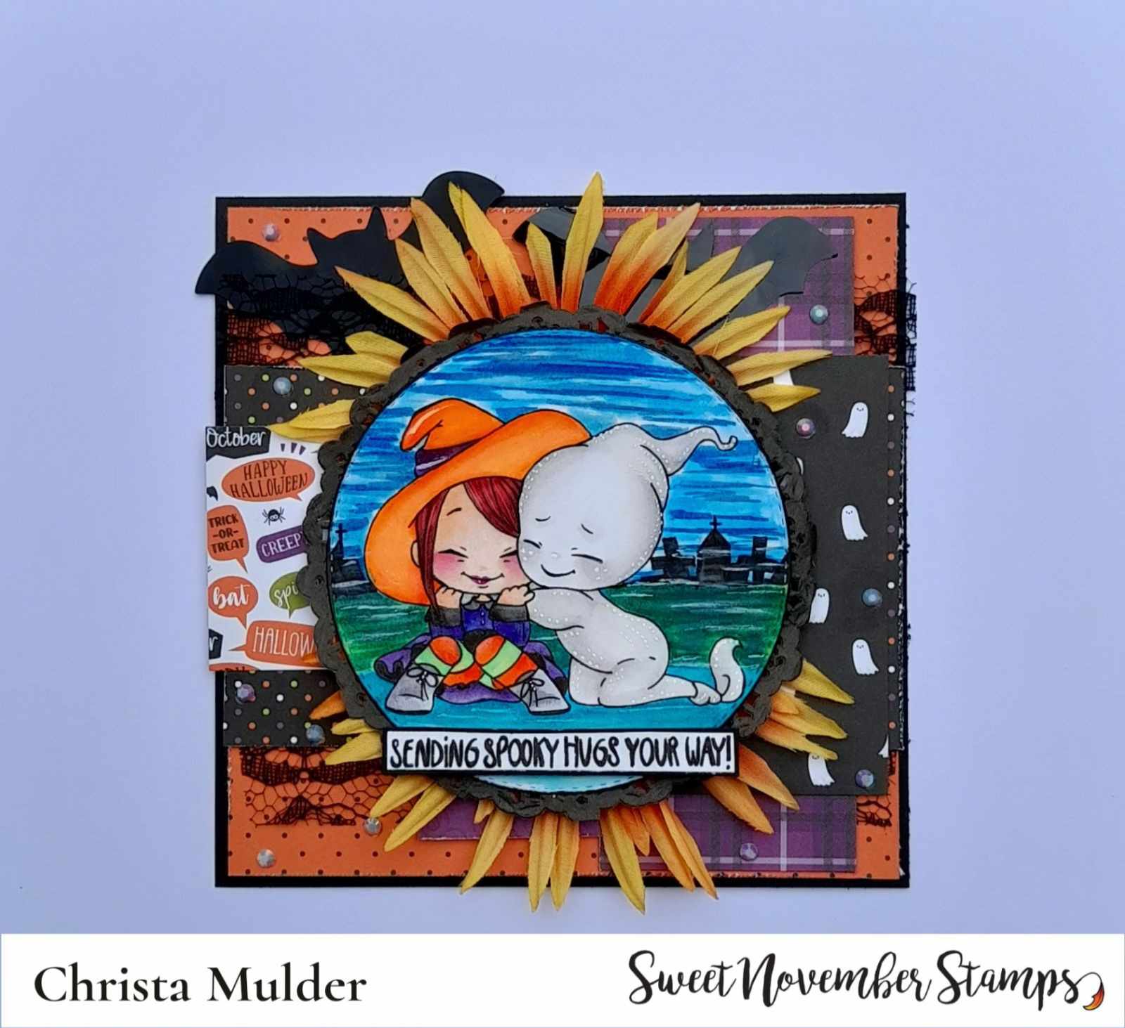 Clear Stamp Set - Ghost Hugs