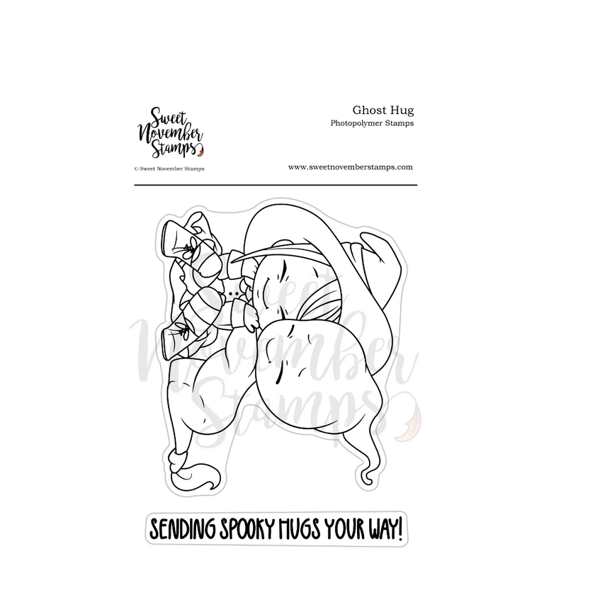 Clear Stamp Set - Ghost Hugs