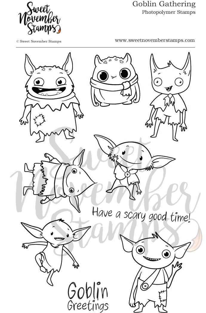 Clear Stamp Set - Goblin Gathering
