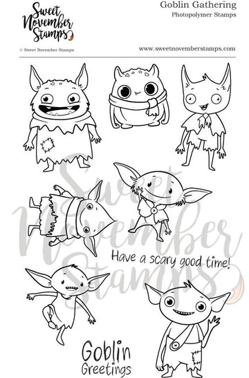 Clear Stamp Set - Goblin Gathering