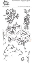 Load image into Gallery viewer, Clear Stamp Set - Horizon lines: Spring in Bloom
