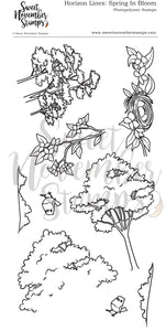 Clear Stamp Set - Horizon lines: Spring in Bloom