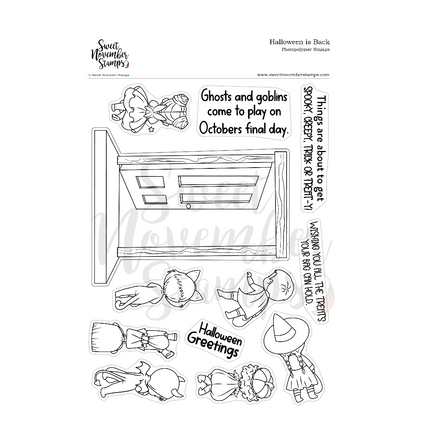 Clear Stamp Set - Halloween is Back