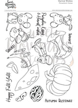 Load image into Gallery viewer, Clear Stamp Set - Harvest Wishes
