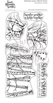 Clear Stamp Set - Horizon lines: Birch Trees